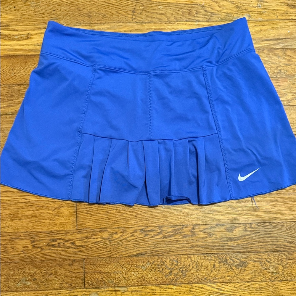 Nike Royal Blue Pleated Skirt